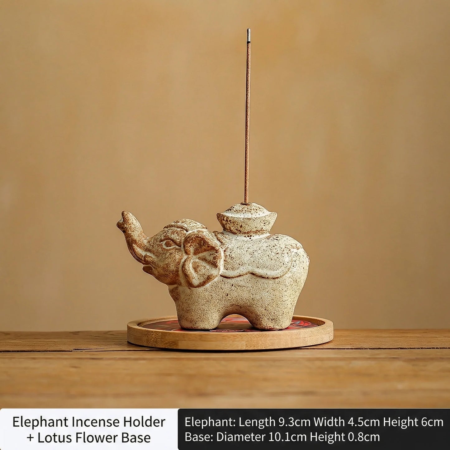 Wabi-Sabi Ceramic Incense Holder | Minimal Zen Incense Burner for Meditation & Mindful Living
