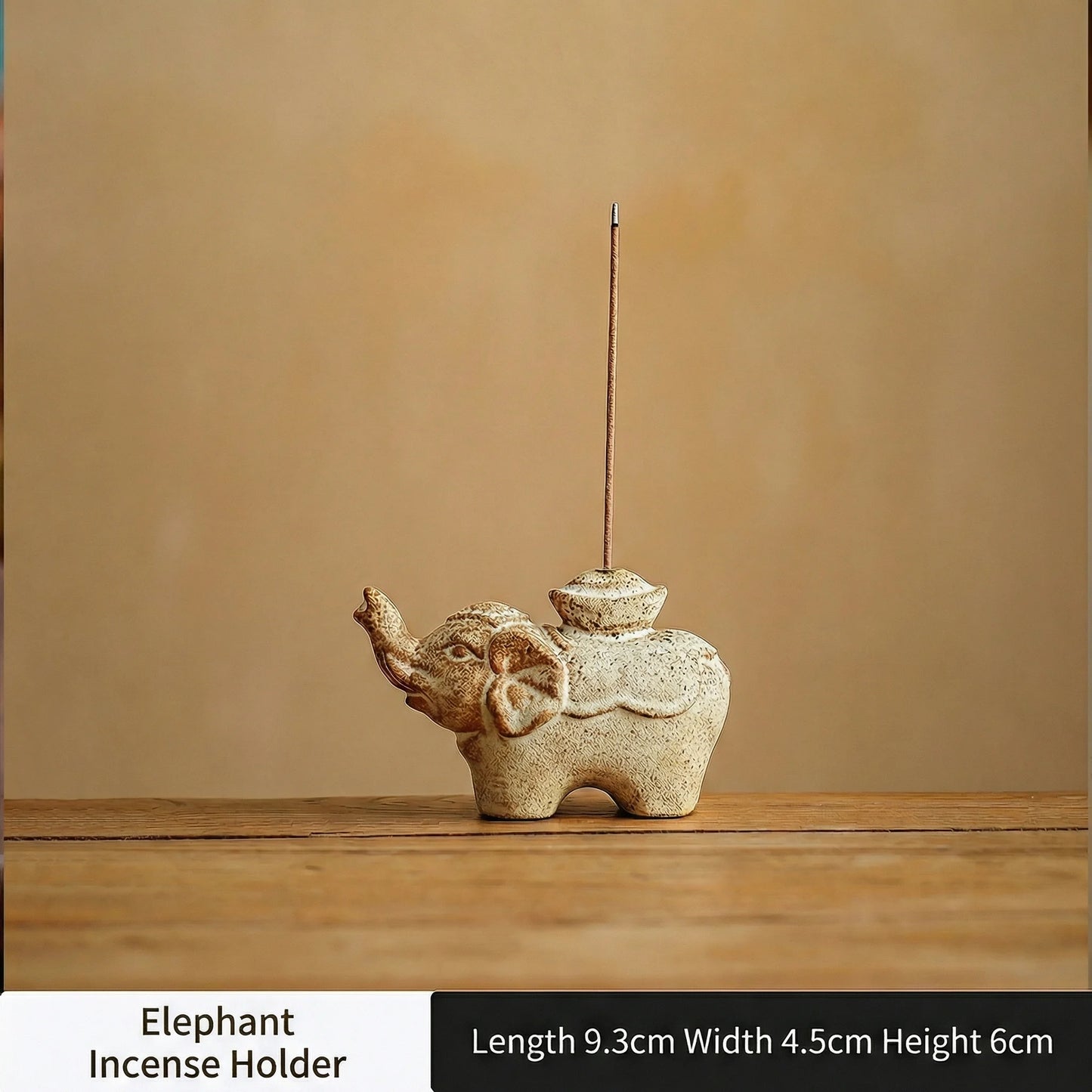 Wabi-Sabi Ceramic Incense Holder | Minimal Zen Incense Burner for Meditation & Mindful Living